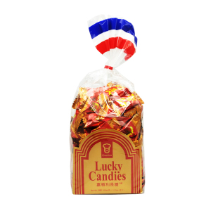 超抵利是糖 炫薄荷香港嘉顿Garden年糖什锦薄荷椰子350g喜糖