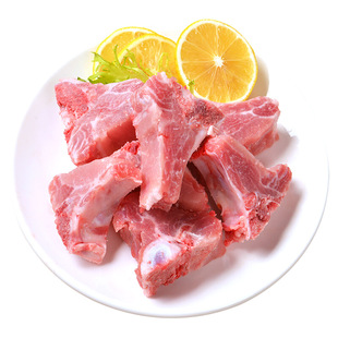 金锣猪脊骨块1kg/袋冷冻免切多肉猪龙骨猪肉猪骨