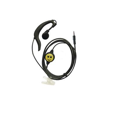 小型单孔对讲耳挂式耳机耳麦线