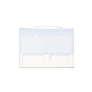 得力风琴包学生大容量手提试卷包风琴文件夹a4多层卷子收纳袋插页分类试卷夹文件袋多功能办公资料档案袋便携