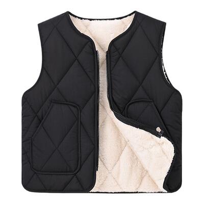 加厚内穿大童男童女童羽绒棉马甲