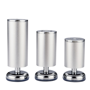 不锈钢柜脚可调节家具增高沙发脚电视茶几桌支撑支架床垫高腿黑色