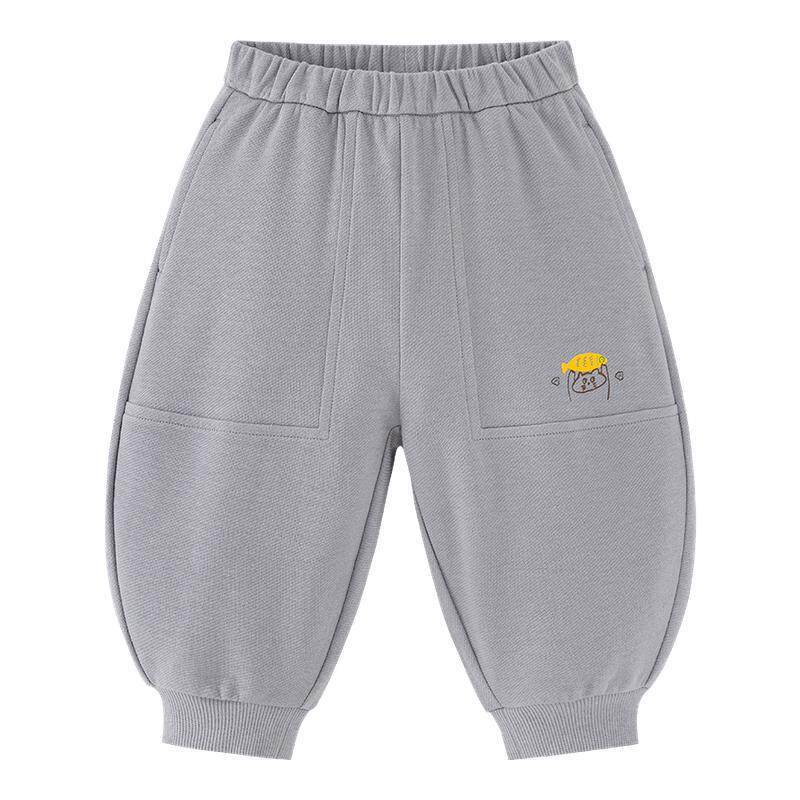 【不勒裤】迷你巴拉男童宝宝长裤2026春新品柔软透气不易变形裤子