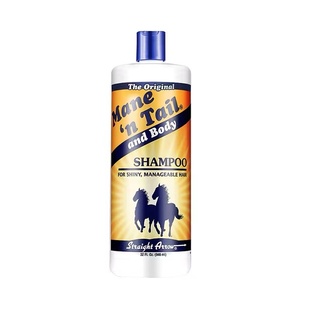 2瓶装美国箭马牌Mane'nTai经典控油洗发水护发草本保湿防脱长发快