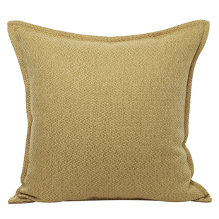 简约北欧ins沙发抱枕靠垫正反两用客厅靠枕大靠背雪尼尔编织纹理