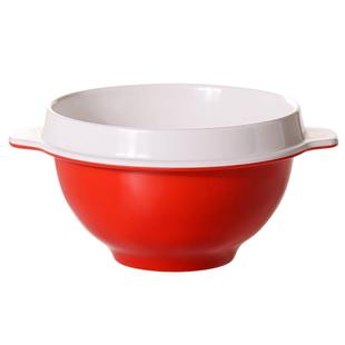 八宝粥专用碗双耳碗餐饮连锁店谷连天密胺仿瓷碗商用早餐胡辣汤碗