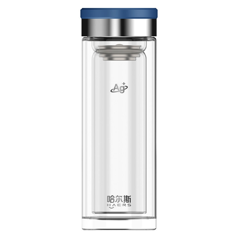 哈尔斯玻璃杯茶水分离泡茶杯
