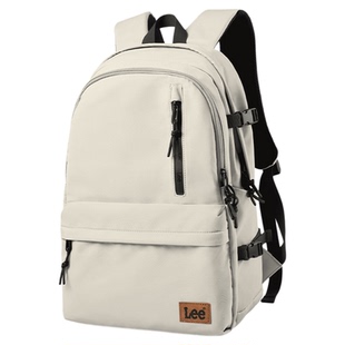 Lee双肩包男2026初中高中大学生书包户外轻便通勤背包女电脑包