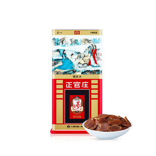 韩国正官庄6年根高丽参良参大号切片150g滋补礼营养礼盒送礼