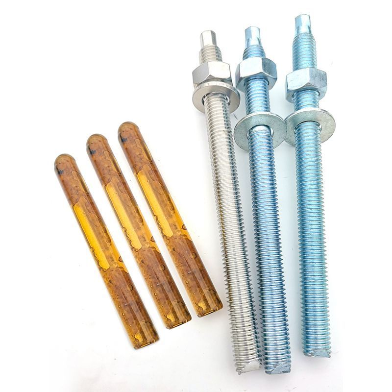 化学螺栓6.8级液体膨胀螺丝填充胶长款加固涨丝M8M10M12M16M20M24