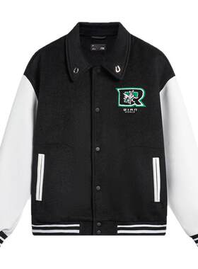 李宁风衣男冬季运动生活系列舒适宽松潮流休闲外套AFDT913-B品