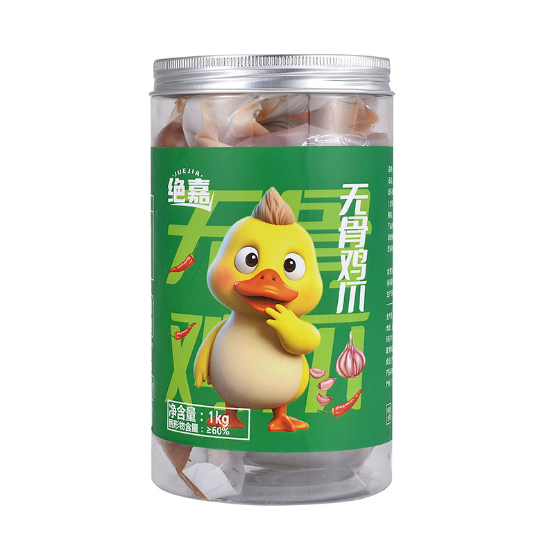 绝嘉蒜香无骨鸡爪旗舰店抖音同款