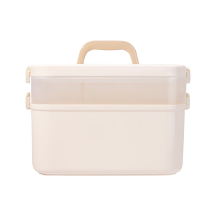 大容量桌面整理双层指甲油胶生活用品分类收纳盒工具箱美甲店专用