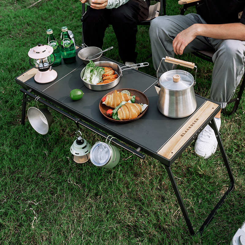 黑鹿igt桌子旅行家模块化组合桌户外露营野餐泡茶轻量便携折叠桌