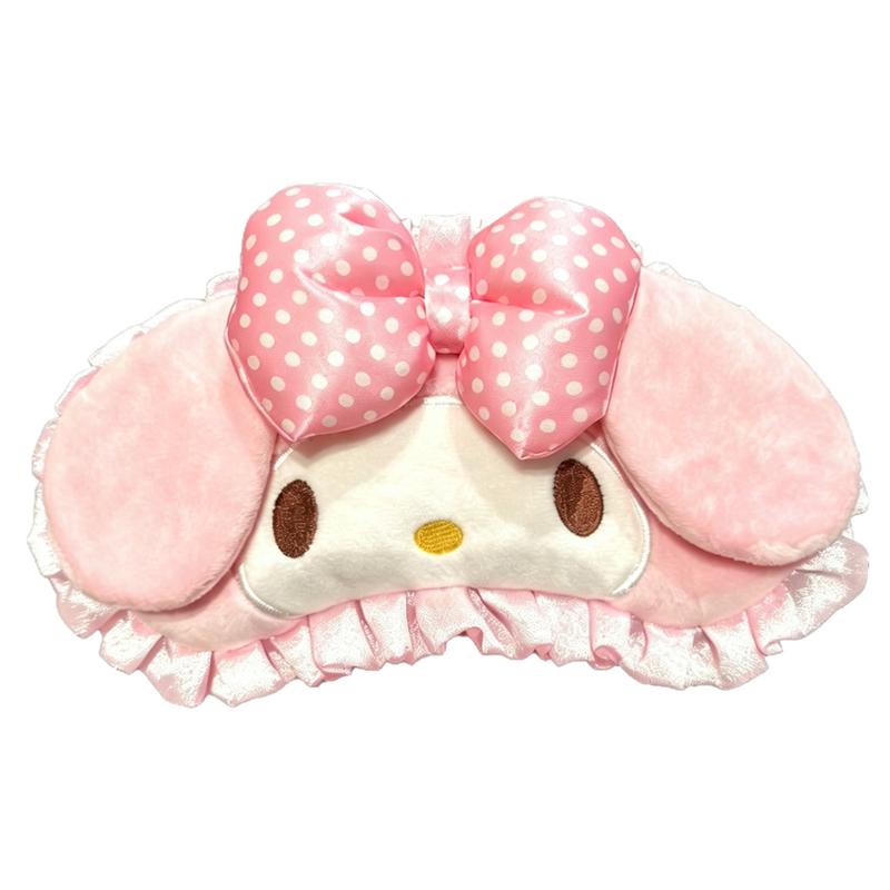 美乐蒂毛绒睡眠遮光蝴蝶结眼罩