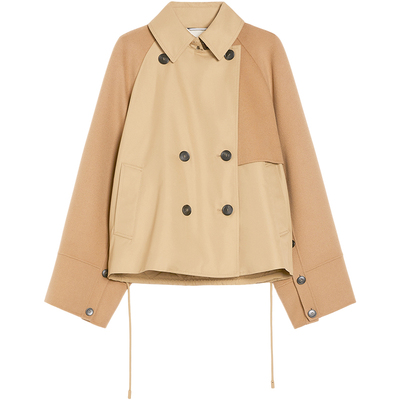 【甄选惠享】Weekend MaxMara 女装双排扣风衣外套5081045106