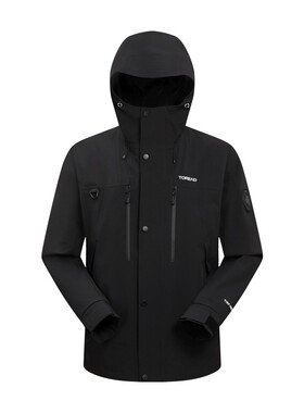 探路者户外冲锋衣男2026三合一cordura徒步防风防水登山服外套男