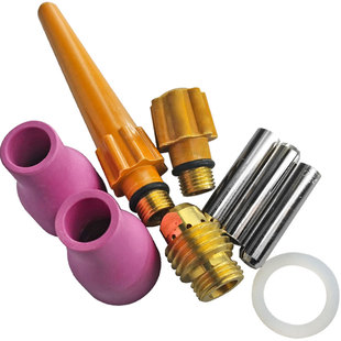 氩弧焊枪配件大全QQ300A氩弧焊枪配件钨针夹氩弧焊开关瓷嘴耐用的