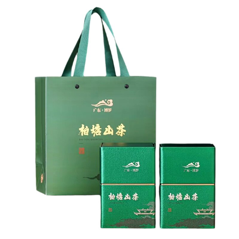 博罗柏塘山茶冬季茶客家特级绿茶