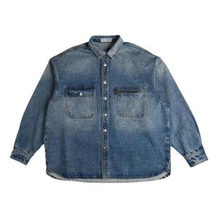 【赵樱子同款】TCH 轻奢2025春新款男女同款牛仔外套T72A068003