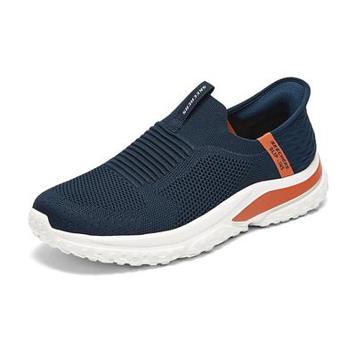 斯凯奇闪穿透气一脚蹬健步鞋