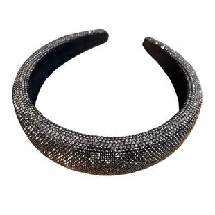 水钻发箍女高级感满钻宽边发饰网红时髦头箍