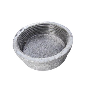 热镀锌管帽4分6分25内丝国标管帽堵头25闷头镀锌玛钢堵水加厚管帽