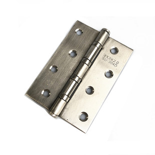 304/201不锈钢平开2/3/4/5寸轴承较链玻璃房木门静音消声铰链合页