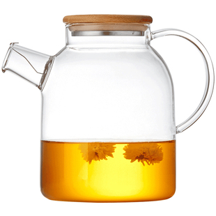 玻璃煮茶壶耐高温加厚电陶炉烧水家用新款高硼硅大容量泡茶壶套装