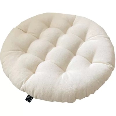 日式简约纯色椅子垫侘寂风