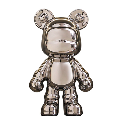 暴力熊酒柜装饰品摆件轻奢高档