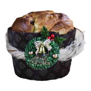 潘娜托尼纸托4/5/6寸Panettone意大利圣诞面包耐烘烤加厚瓦楞纸杯