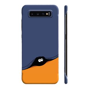 小煤球适用三星s10手机壳note10无边框note10+磨砂s9可爱s9+超薄s10+半包4g散热plus新款note9硬壳保护套外壳