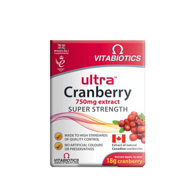 VITABIOTICS九倍蔓越莓强效英国