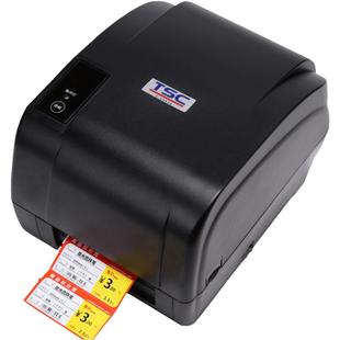 TSC T-4502/4503E服装吊牌水洗唛带切刀条码标签打印机服装合格证水洗标洗水唛铜版纸不干胶贴纸高清打印机