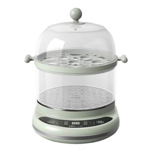 小熊蒸蛋器自动断电家用煮蛋器预约定时双层大容量蒸鸡蛋羹机神器