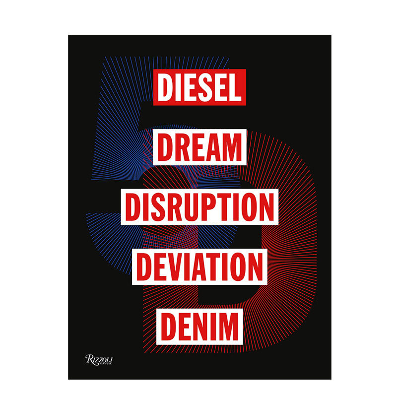 【现货】5D: :迪赛/梦想/纷乱/丹宁 牛仔品牌Diesel 英文原版时尚