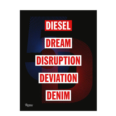 【现货】5D: :迪赛/梦想/纷乱/丹宁 牛仔品牌Diesel 英文原版时尚