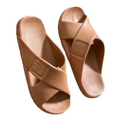 女EVA一字型交叉款居家拖鞋防滑