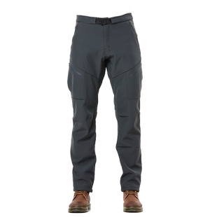 库克鲨鱼新款冲锋登山直筒裤男秋冬户外防风雨爬山徒步速干裤子潮