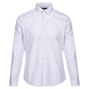 BRAUN BUFFEL/布兰施男士商务休闲衬衫长袖通勤商旅男装开衫