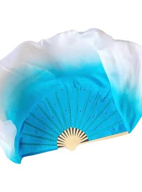 我家门前有小河舞蹈同款真丝扇子