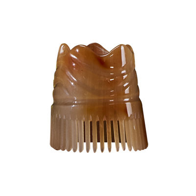 圆筒经络梳按摩梳洗头梳牛角梳