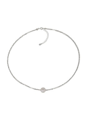 珍珠项链2024新款爆款碎银几两项链女银项链母亲节520送好看礼物