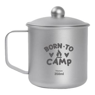 纯钛水杯带盖钛茶滤户外泡茶泡茶滤网过滤网高颜值小巧便携水杯子