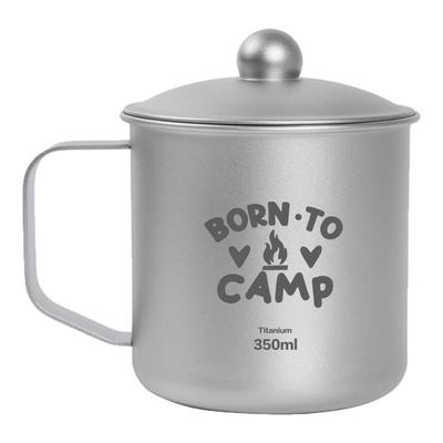 纯钛水杯带盖户外泡茶泡茶滤网