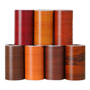 木纹踢脚线自粘仿木门框包边门套贴纸窗台装饰条瓷砖腰线贴地脚线