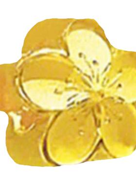 花月佳期18K金小桃花项链