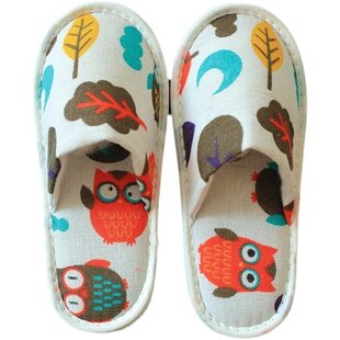 家庭房待客儿童拖鞋 酒店专用一次性防滑加厚底小孩宾馆旅行室内