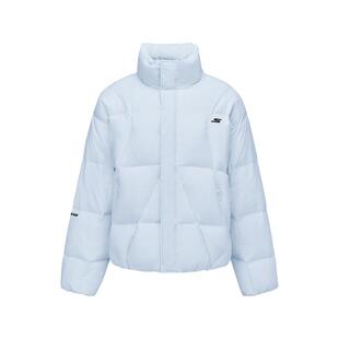 斯凯奇运动羽绒服2025冬季立领保暖锁温男女同款防泼水情侣外套